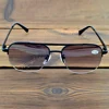 Oversized Gradient Gray Lens Anti-sunlight Indoor N Outdoor See Near N Far Progressive Multi-focus Reading Sunglasses +0.75 To+4 1