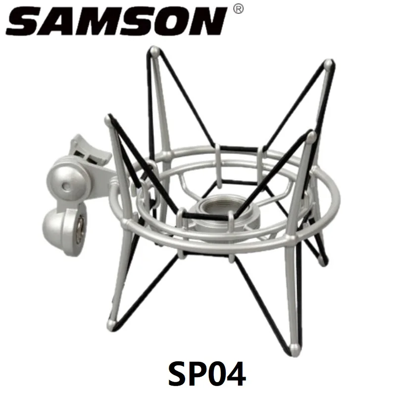 Samson SP04 противоударный подвесной паук студия амортизирующее крепление микрофона держатель зажим Зажимная стойка для Samson G TRACK