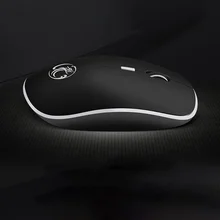 Эргономика портативная беспроводная беззвучная игровая мышь Регулируемая dpi для ноутбука ПК мышь для игры/бизнеса/дома/офиса