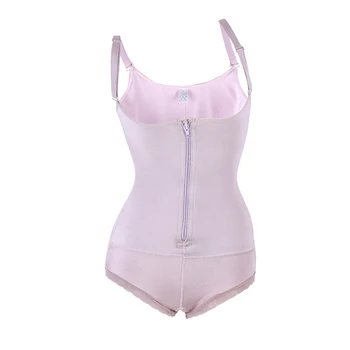 

Women Full Body Shaper Belt Zipper Hooks Waist Trainer Butt Lifter Thigh Slimming Panties Tummy Control Push Up Shapewear