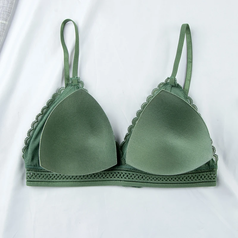Women Lace Bra Sets Seamless Underwear Backless Vest Sexy Panties Padded Ultrathin Bralette Female Lingerie Briefs Intimates women lingerie set