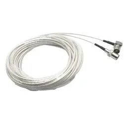 RG316 SMA кабель высокотемпературный коаксиальный кабель, SMA штекер SMA, прямой угол штекер, 1 м