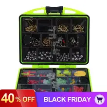 24 отсека рыболовные снасти аксессуары рыболовный ящик для инструментов кривошипная приманка фиксатор джиг крюк поворотный оснастка свинец грузило чехол для хранения