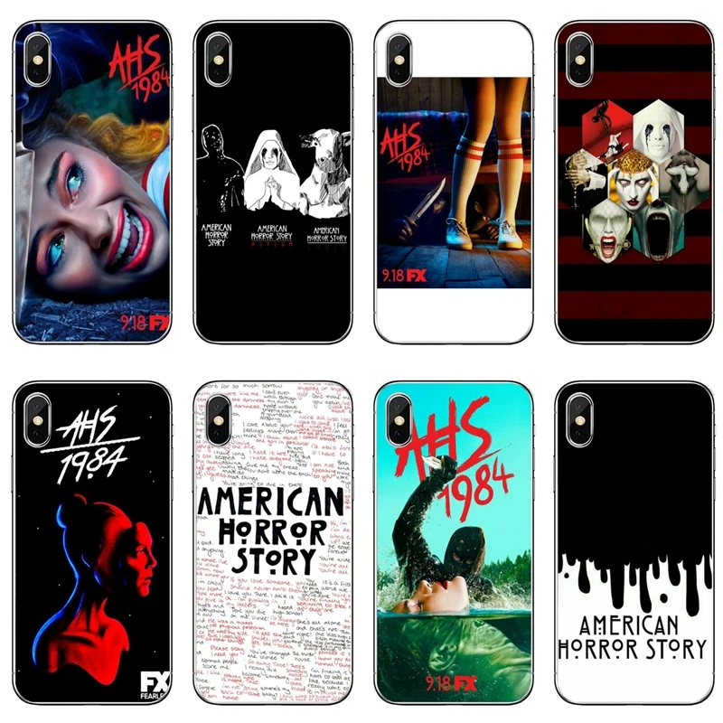 American Horror Story AHS 1984 soft Transparent Phone Case For Samsung Galaxy J7 J5 Prime pro J3 A7 A5 A3 2018 2017 2016 2015 | Мобильные