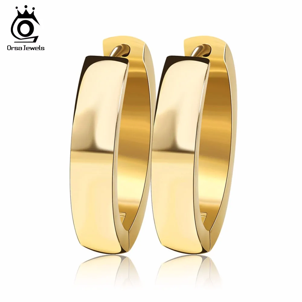 ORSA JEWELS брендовые уникальные модные панк рок серебряные/Золотые маленькие