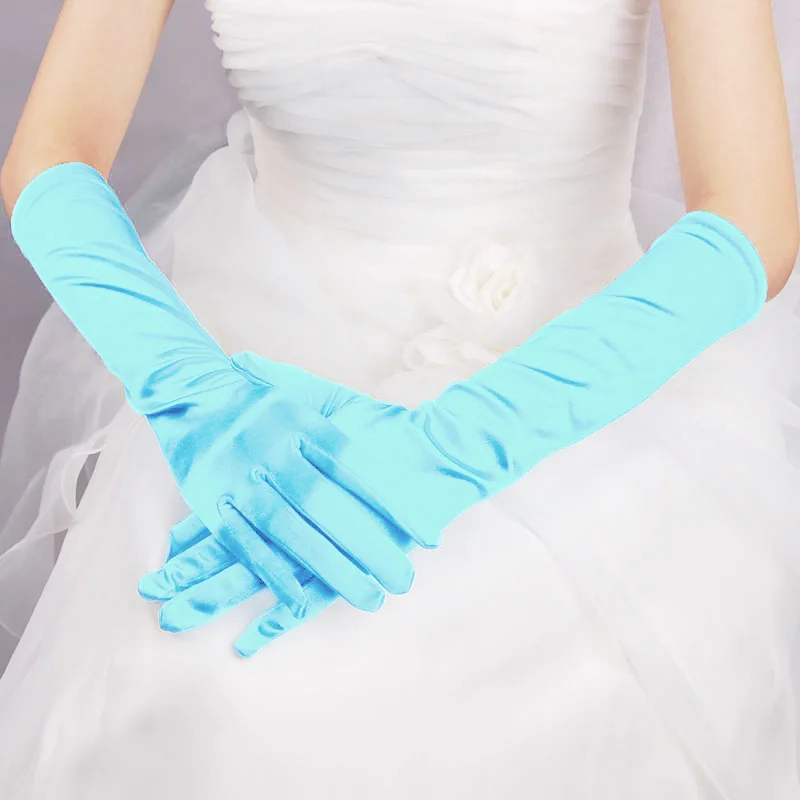 Свадебные перчатки с атласными вечерними платьями свадебные платья свадебные аксессуары с солнцезащитными рукавами