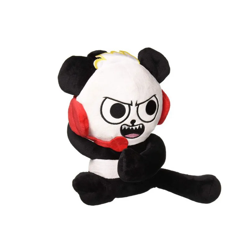 New Ryan's Toys Review Plush Toys Ryan’s World Panda Dinosaur Panda Penguin Stuffed Plush Toys Cosplay Gift for Kids Children 18cm 5pcslot  (5)