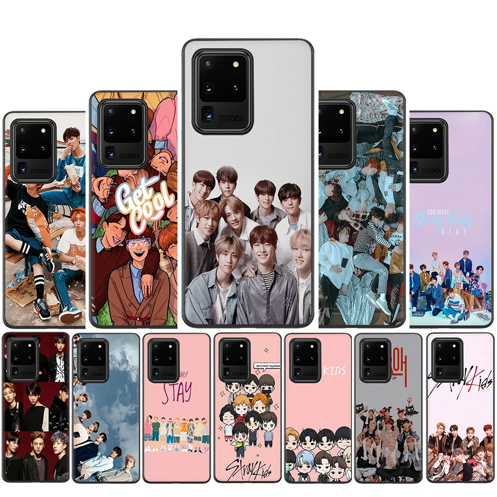 

Stray Kids Silicone Case for Samsung S10 Note 10 Lite S20 Plus Ultra A01 A11 A21 A41 A51 A71 A81 A91