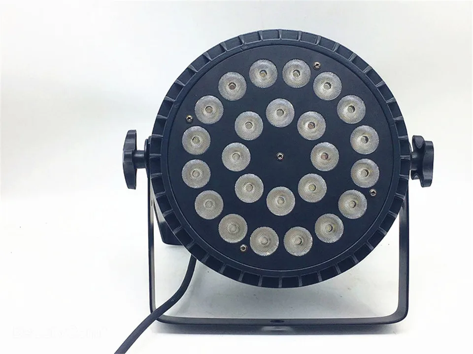Dj светильник 24x18 Вт RGBWA UV 6в1 Par светодиодный Светодиодный светодиодный par светодиодный плоский par-прожектор светильник ing для вечерние KTV диско-светильник