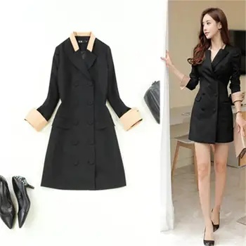 

Fashion blazers female spring / summer new high-quality Long sleeve black casual Business blazer women blazers women coat women