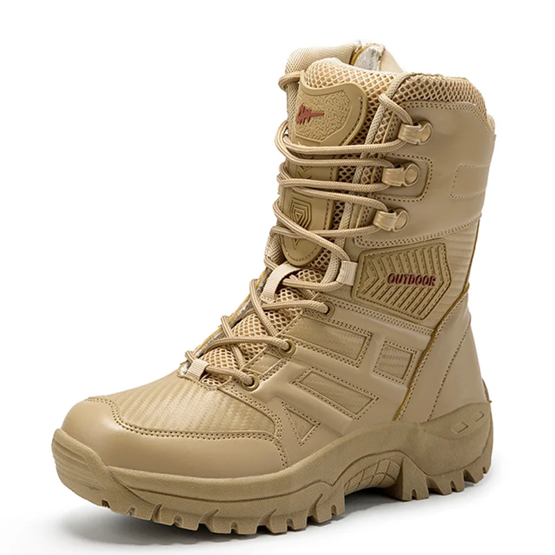 Водонепроницаемые уличные мужские военные тактические ботинки; Botas Tacticas Militar Hombre Bota Tatica; охотничьи армейские ботинки Swat Jungle; походная обувь