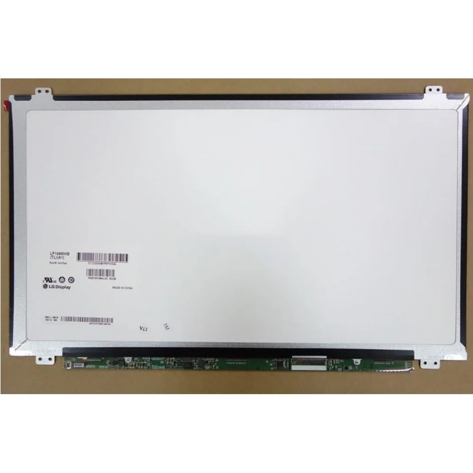 Светодиодный ЖК-экран для ноутбука 15 6 дюйма 40pin LVDS замена нового дисплея LP156WHB(TL)(A1)