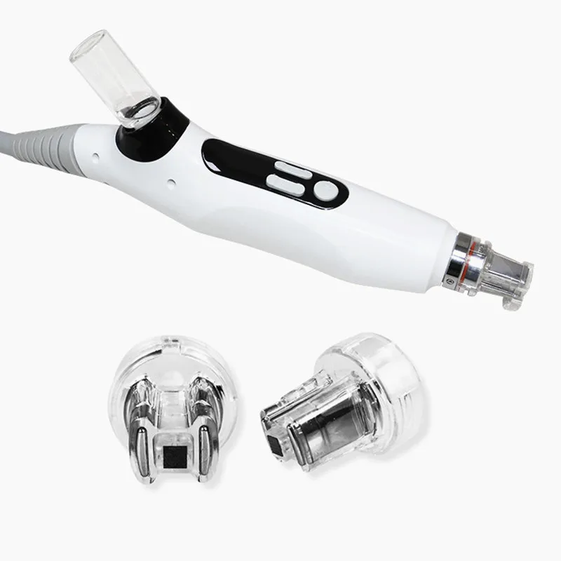 RF+ EMS+ Вакуумный прибор для удаления черных точек Nano Meso без иглы пистолет для мезотерапии инжектор для удаления морщин отбеливающий кожу массажер для лица