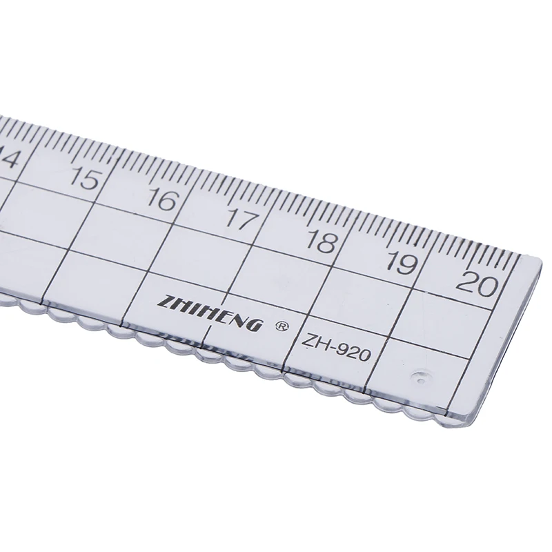 Regle - equerre,Règle Simple transparente,1 pièce,règle carrée en ...