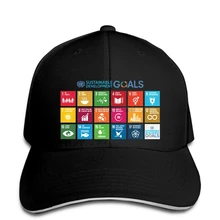 Бейсбольная кепка с принтом на заказ-Мужская-бейсболка-устойчивая-разработка мужских Т-целей-диаграмма-женщины-бейсболки