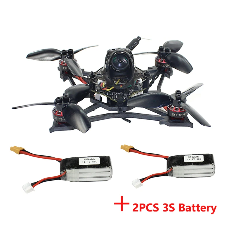 External DSM-X Happymodel личинка X 2-3S 2,5 дюймов скоростной Дрон с бесщеточным двигателем FPV гоночный Дрон 100 мм Crazybee F4 PRO V3.0 AIO игровые джойстики Камера 25 мВт~ 200 мВт VTX - Цвет: External DSM-X
