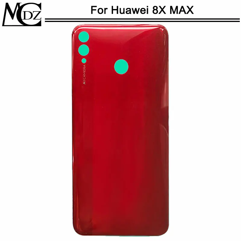 Honor 8X Max Задняя крышка батареи для Huwei Honor 8X Max крышка батареи Задняя стеклянная дверь Корпус чехол