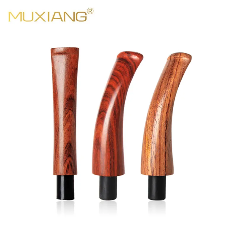 MUXIANG Rosewood Pipe Stem Replacement 9mm Activate Carbon Filter
