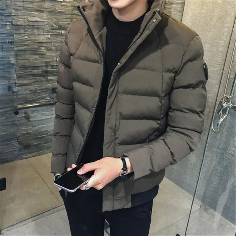 Mens Coats Fashion Overcoats Casual Male Thick Warm Parkas Man Clothes Mens Winter Jackets and Coats in Winter