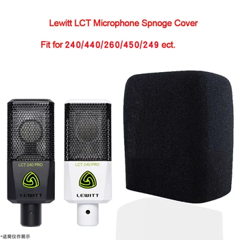 

High quality Microphone sponge cover thick protective spray cover Windshield mic foam covers for Lewitt LCT 240 PRO