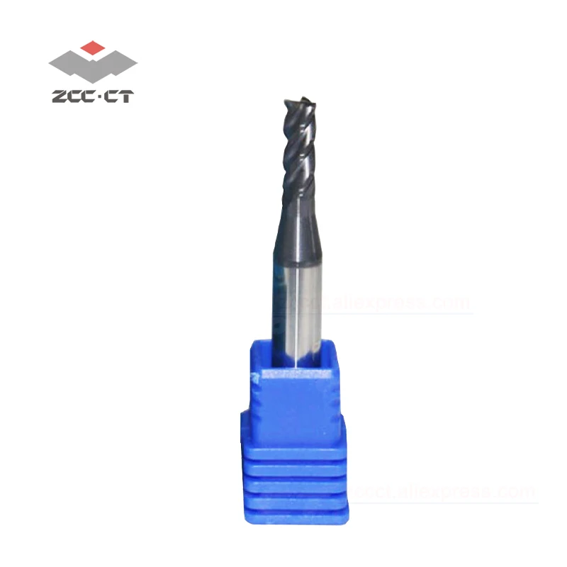 1 шт. ZCC Концевая фреза VSM 4E D4.0 D4 * 6d 11H 50L 4 мм Диаметр карбида фрезы для мельницы из