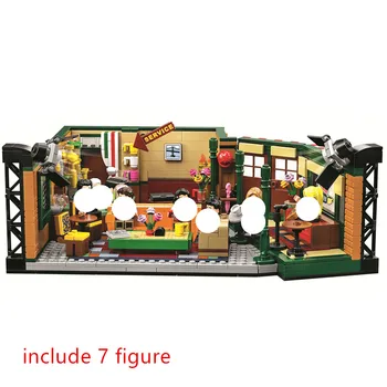 

Ideas Creator The Television Friends Central Perk Cafe Building Blocks Kit Bricks Classic Movie Model Kid Toys For Children Gift