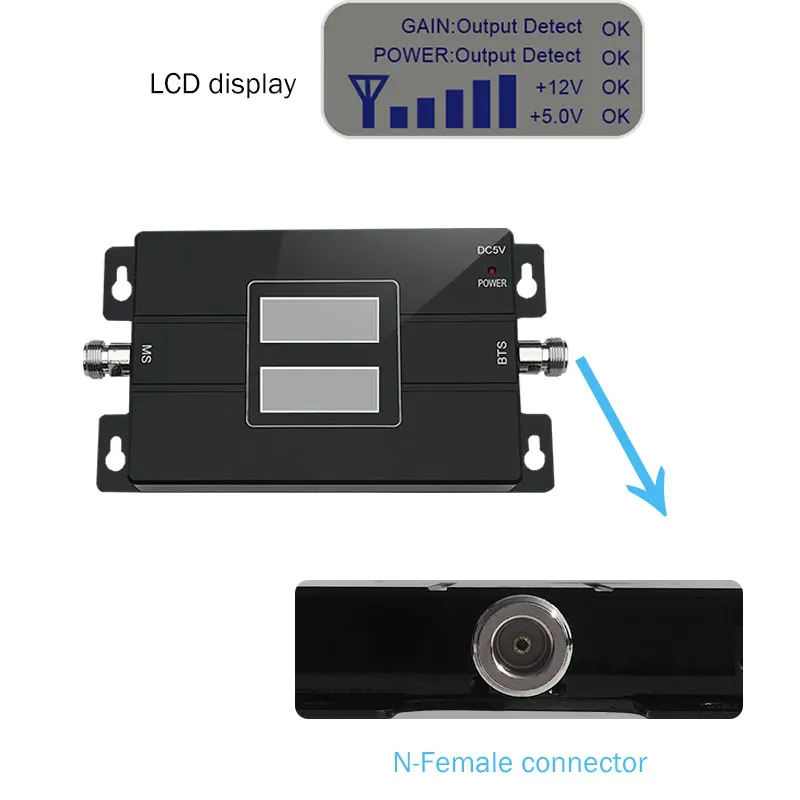  lintratek GSM 4G Cellular signal communications amplifier 900 1800 DCS LTE 4G Signal booster smartp