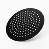 Stainless steel  Black Bathroom Ultrathin 2 mm Rain Shower Head 8/10/12 Inch Wall & Ceiling Square & Round Rainfall Shower head 5