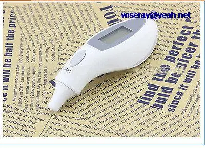 DHL/EMS 10 шт lcd Цифровой жидкий детский инфракрасный ушной термометр ушной thermometer-A8