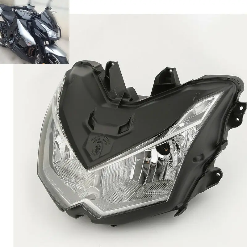 Motorcycle Motor Black Front Headlight Head Light Lamp Assembly For Kawasaki Z1000 2010-2013 2011 2012 |