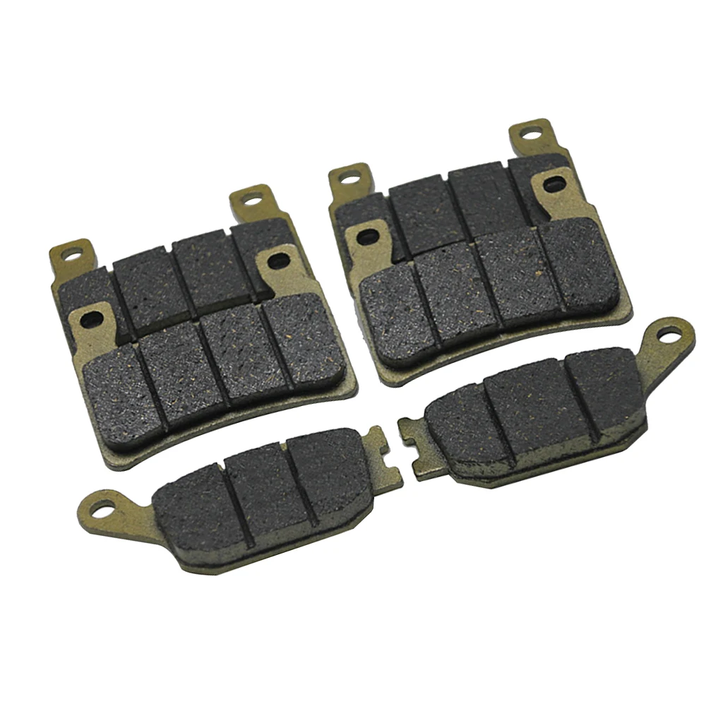 4pcs Motorcycle Disc Brake Pads, Motorbike Front and Rear Break Pads for HONDA CBR 600 F4 F4i CBR900 CBR929 CBR954 CB1300