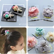 Весенние новые продукты мульти-бант Детские заколки детский головной убор BB зажим боковая заколка аксессуары для волос для девочек