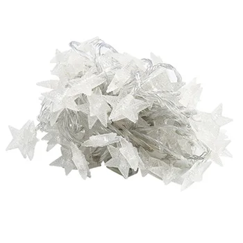 

23Ft 50LED Waterproof Outdoor Fairy Solar String Star String Lights for Decorative Garden Party Christmas Tree Festival