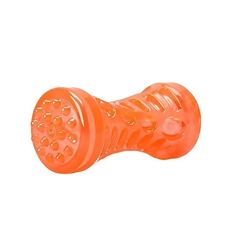 Orange 1 шт. нетоксичный целыми зубы Жевательная палочка собаке кость игры игрушка для домашней собаки жевательные игрушки Аксессуары для щенков Портативный товаров для домашних животных - Цвет: Orange