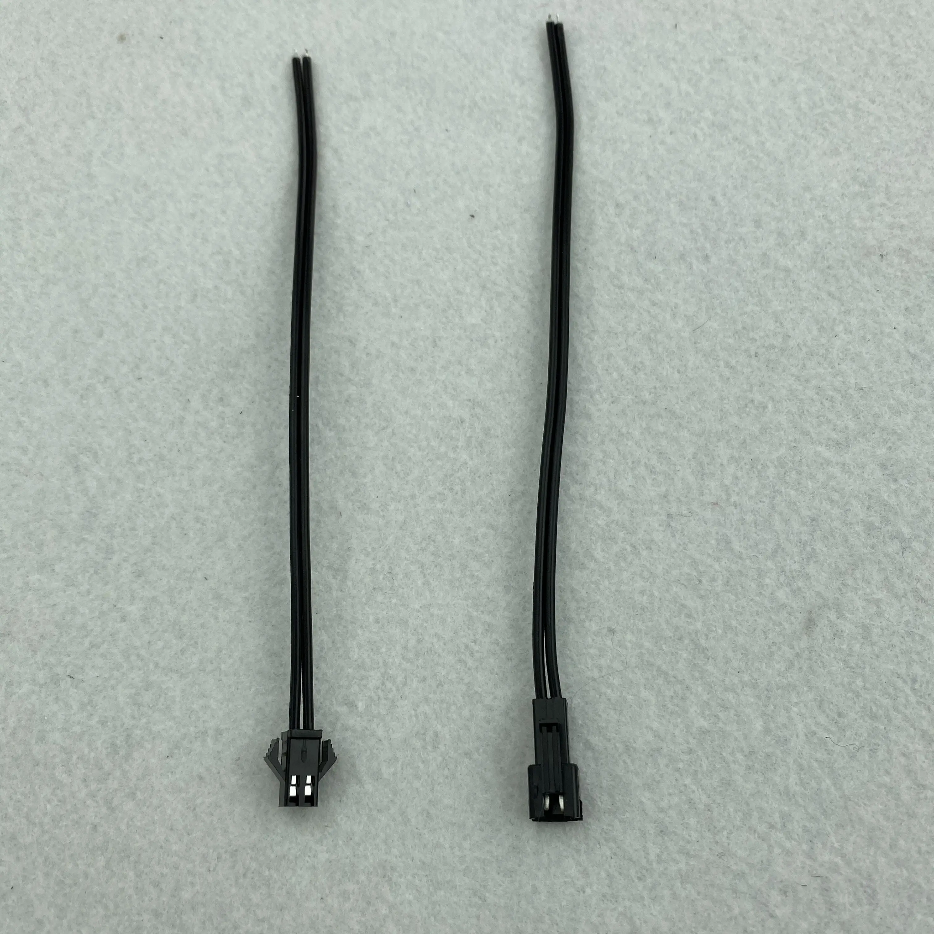 2pin/3pin/4pin JST/SM вилка и гнездо(папа и мама), с 15 см длиной провода каждый, 20AWG провод; все черные провода