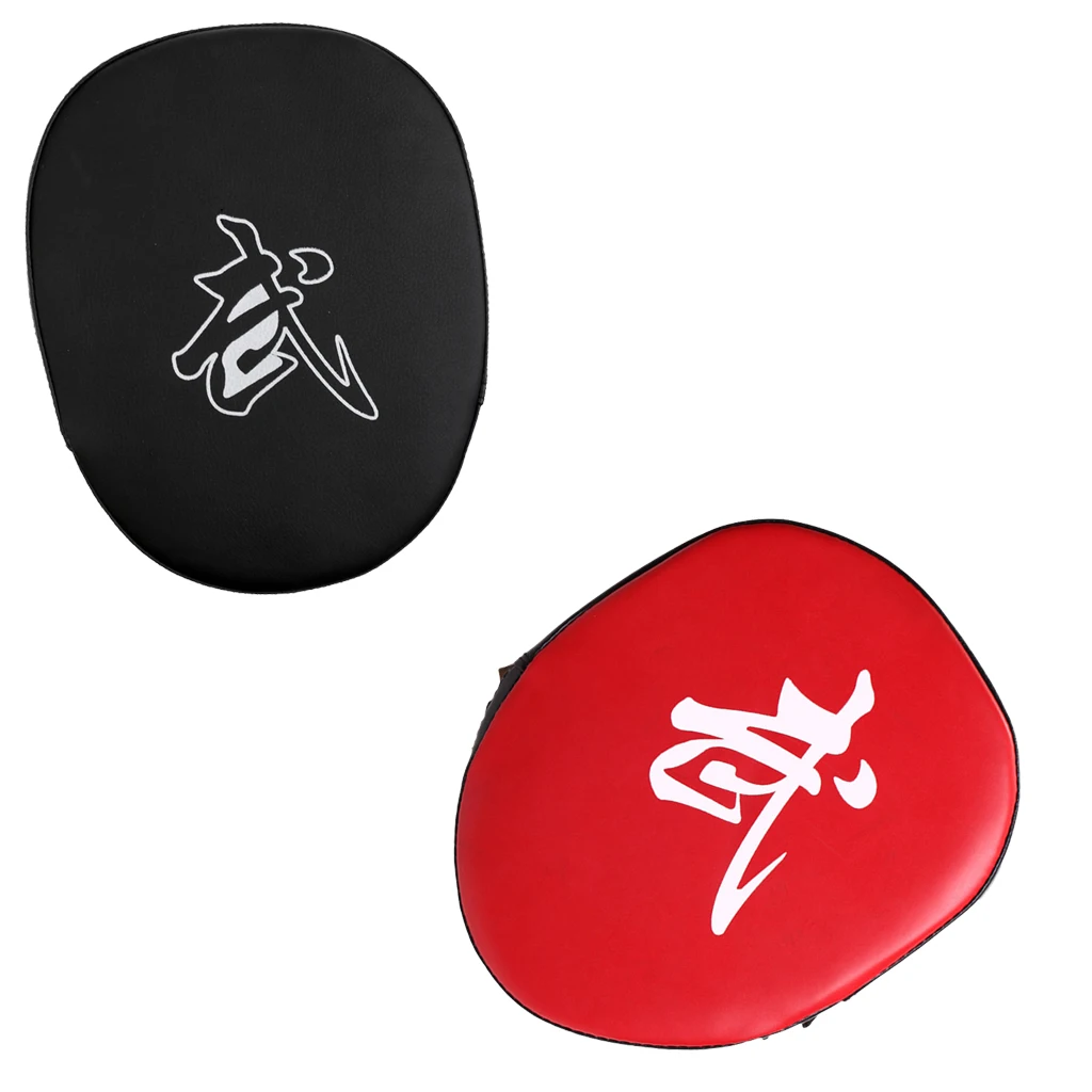 2 Piece Boxing Target Punching Pad Strike Shield Karate Muay Thai Taekwondo Gloves