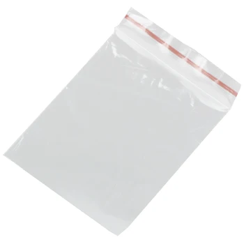 

New 200 Zipper Closure storage bags transparent plastic zipper bags