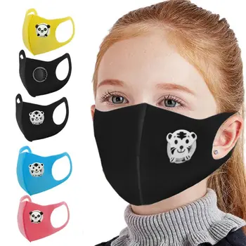 

3Pcs Children Breathing Mask Washable Shield Dust Protective Air Purifying Comfortable Dustproof Face Mouth Mask