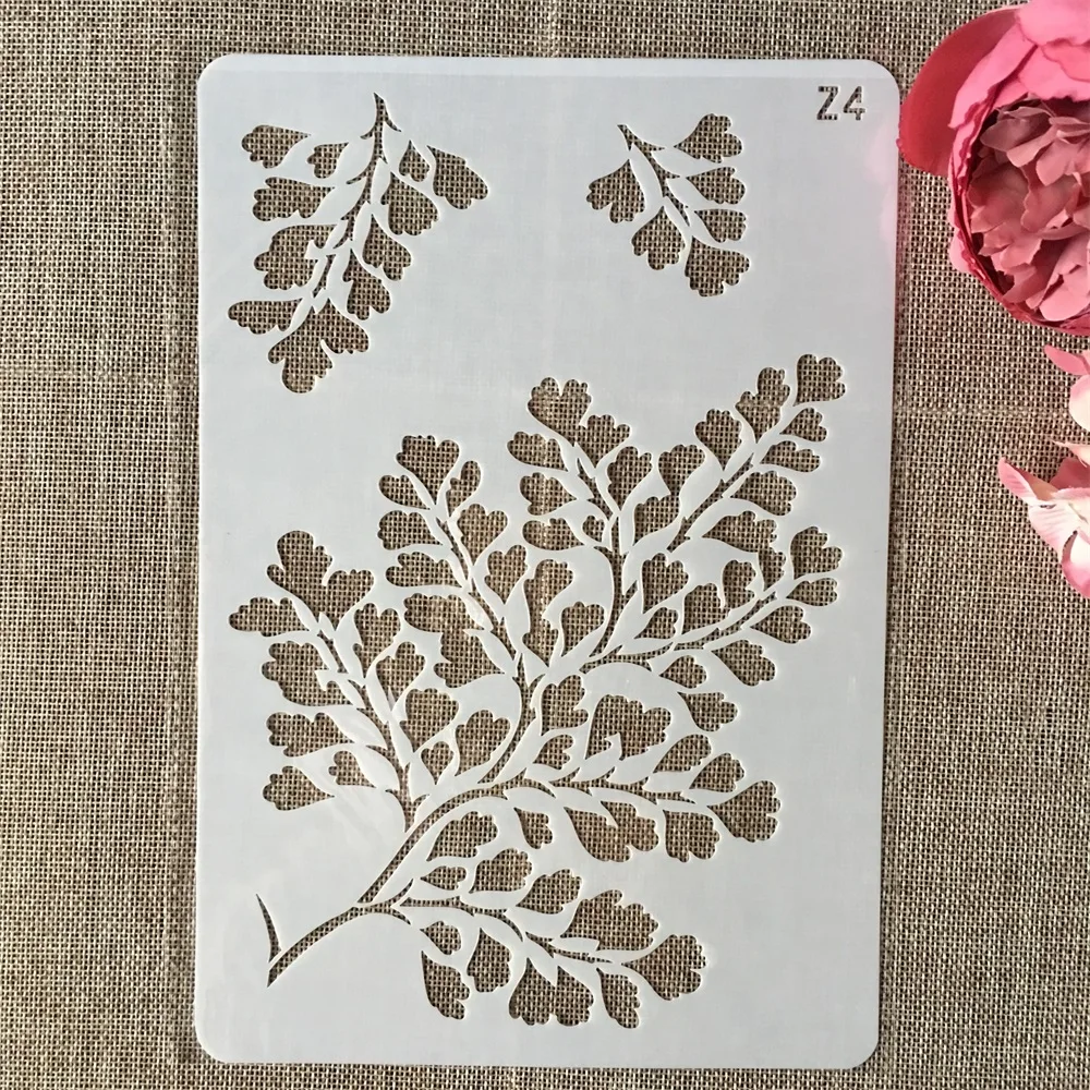 

26cm Tree Leaves DIY Layering Stencils Wall Painting Scrapbook Coloring Embossing Album Decorative Card Template