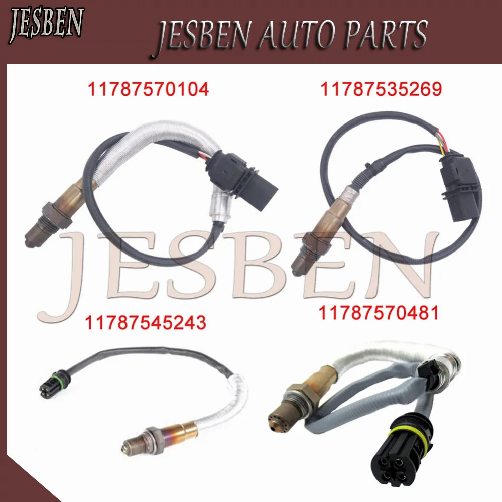 4PCS 11787570481 11787545243 11787535269 11787570104 Upstream down Lambda Probe O2 OXYGEN SENSOR Fit FOR BMW 1 3 120i 320i E90