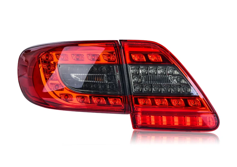 Автомобильный Стайлинг задний фонарь задний светильник для Toyota задние габаритные огни на Corolla 2011-2013 светодиодный задний фонарь светодиодный DRL crolla задний светильник в сборе
