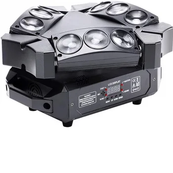 

4pcs/lot 9X12W RGB 4in1 LED Spider Stage Moving Head Light DMX Bar KTV DJ Disco Lighting