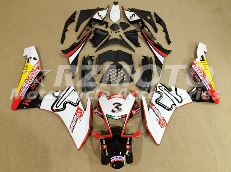 Литьевая Форма ABS Обтекатели комплект подходит для Aprilia RSV4 1000 2009- 09 10 11 12 13 14 пользовательский номер 3