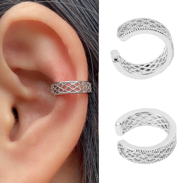Designs Ear Cuffs Clip On Non Pierced Hole Ear Cuff Fake Without Piercing Cartilage Conch Earring Adjustable Earing