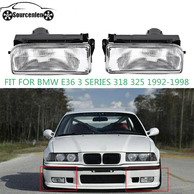 Передний бампер противотуманный светильник корпус для BMW E36 3 серии 1992 1998