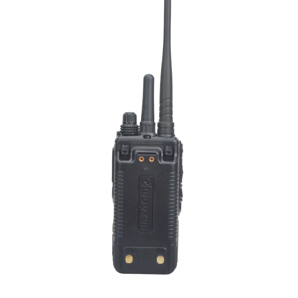 Public Network 4G/3G/2G WCDMA walkie talkie integrated with Dual band VHF UHF Analogue FM scrambler Two way radio Wouxun KG-V55 2