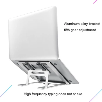 

Foldable Laptop Stand Holder Notebook Support Bracket Aluminum Alloy Desktop Cooling Bracket for Macbook Pro Huawei Matebook New