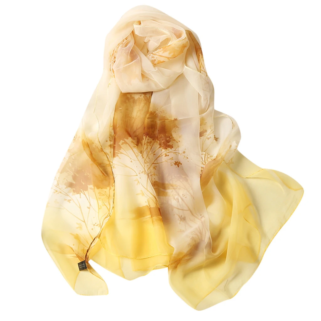 2019 New Women Fashion Spring Autumn Silk Scarfs Square Polyester Scarves Print Flowers Shawl Summer Shawls Hijabs 919