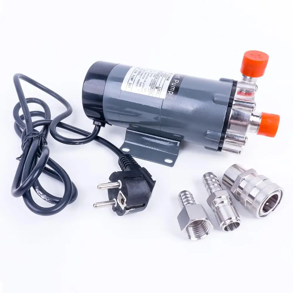 

12V 10W 1.5A 9L-10L/min Home Brew Beer High Temperature 140 Degrees Celsius Food Grade Magnetic Pump Non-Self-Priming Pump