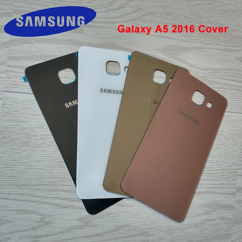 Задняя крышка для Samsung Galaxy A5 2016 корпус из 3d стекла A510 A510F Замена задней